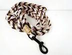 Guinzaglio per amici a 4 zampe taglia medio/grande - rosa, bianco, beige e marrone