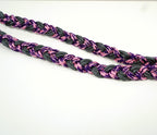 Guinzaglio per amici a 4 zampe taglia medio/piccola - rosa, viola e grigio