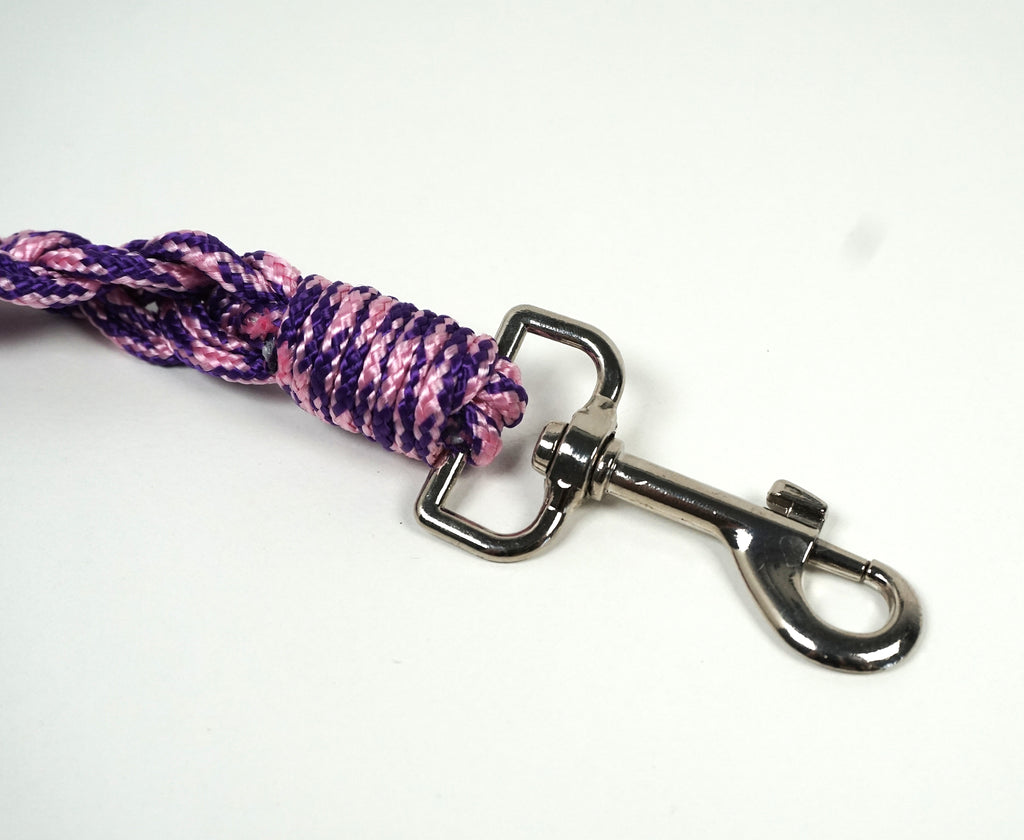 Guinzaglio per amici a 4 zampe taglia medio/grande - rosa e viola variegato