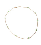 Collana Alternata - avventurina rondelle
