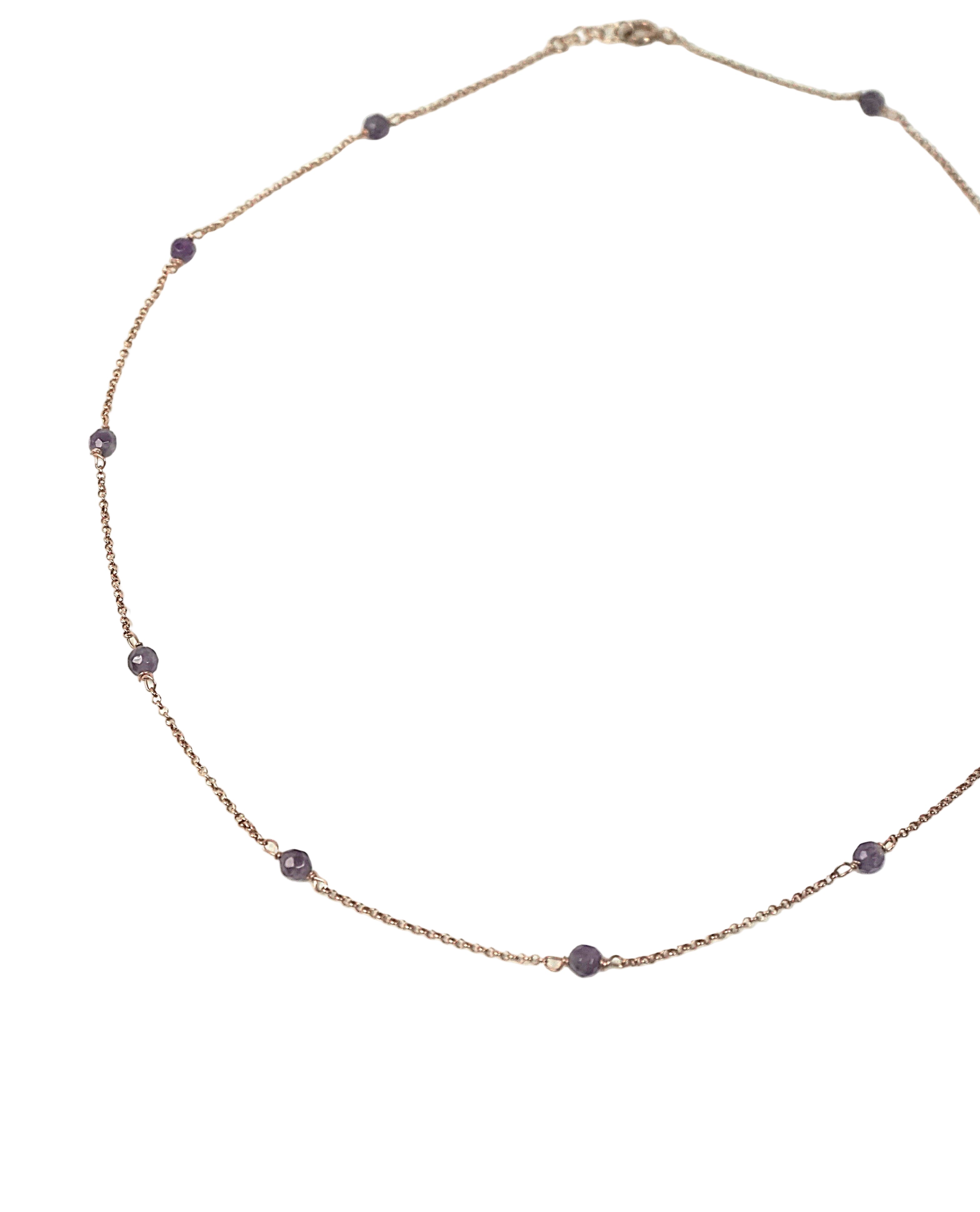 Collana MILANO Alternata - ametista