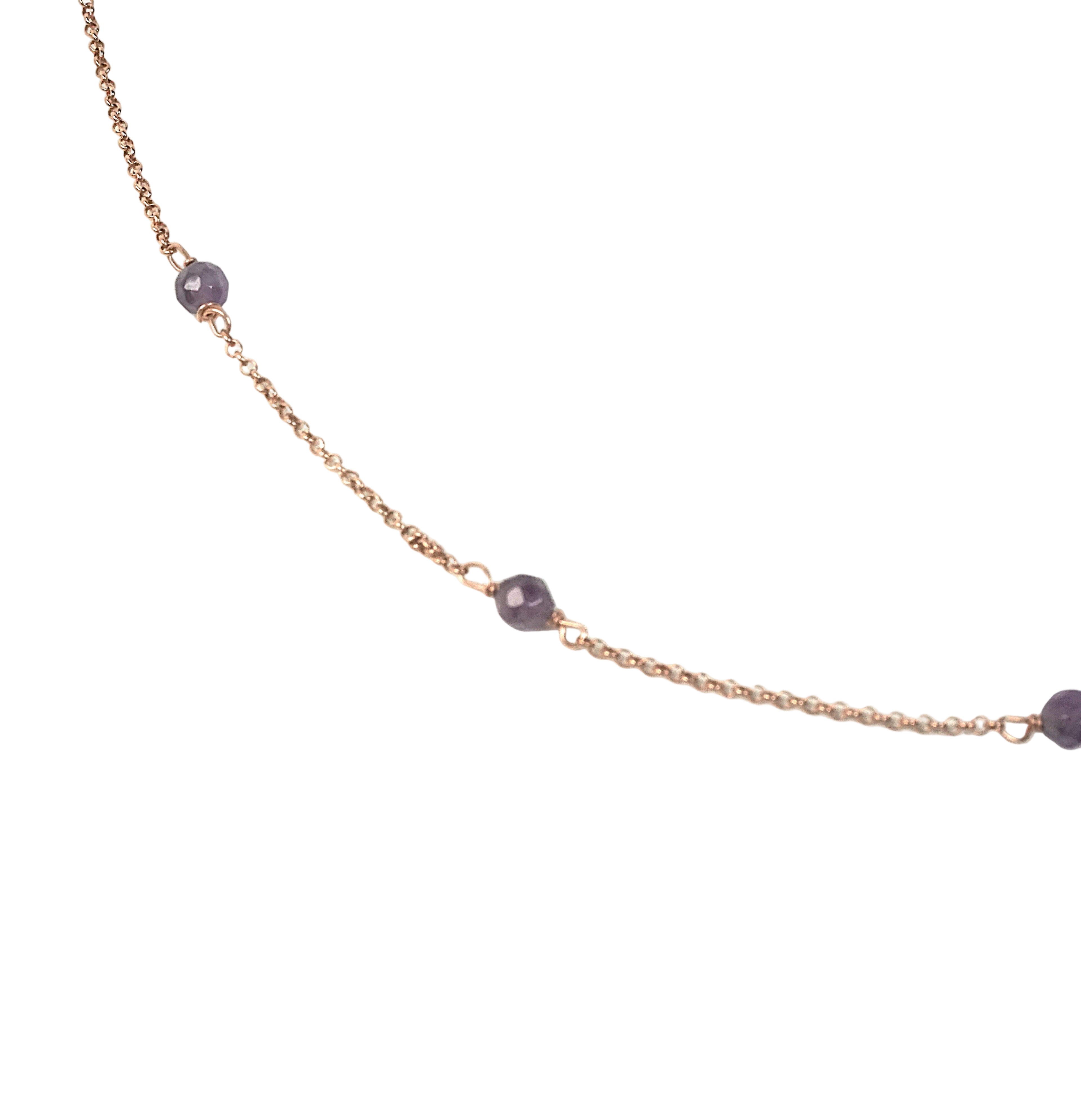 Collana MILANO Alternata - ametista