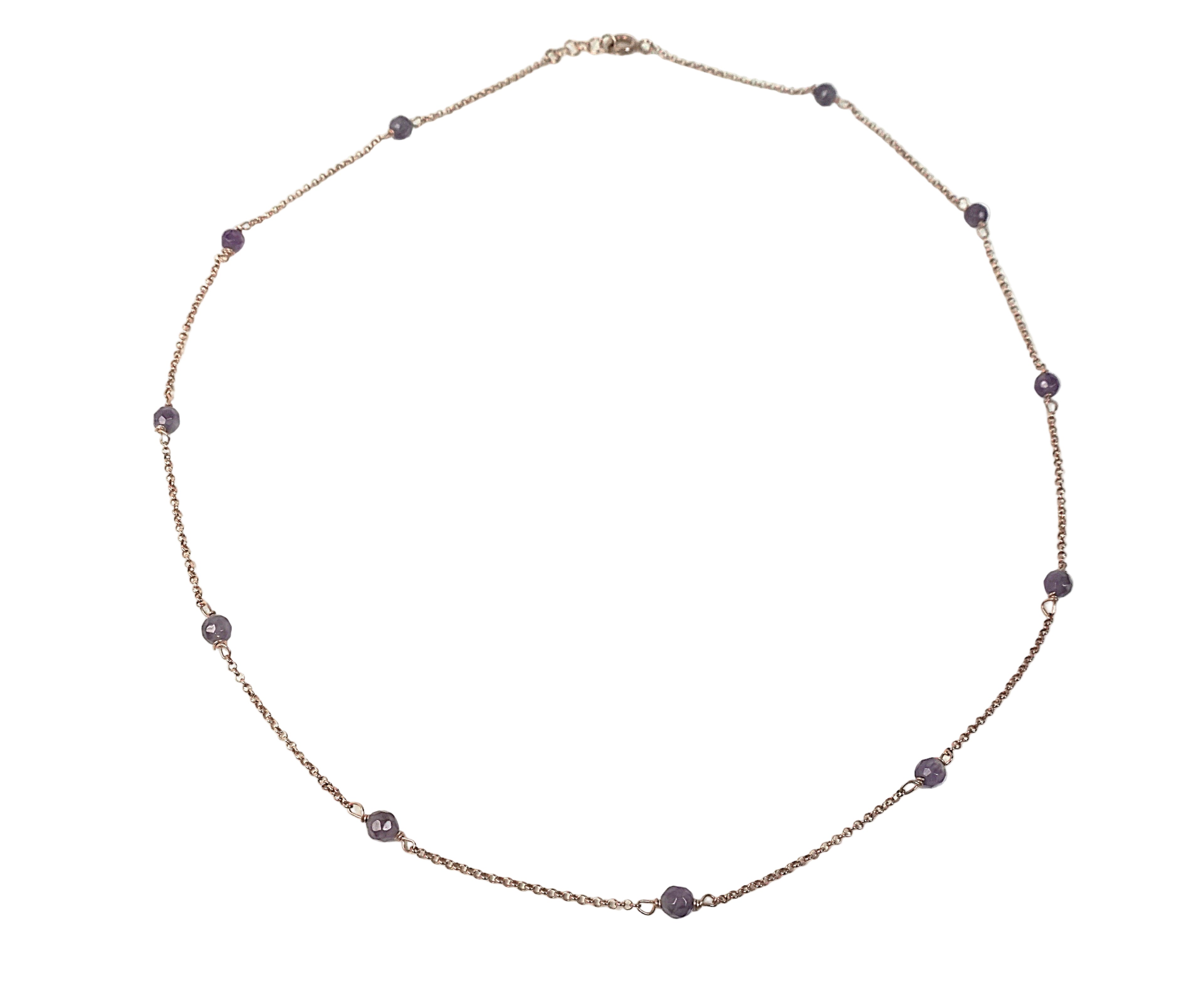 Collana MILANO Alternata - ametista