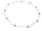 Collana Alternata - quarzo fumè