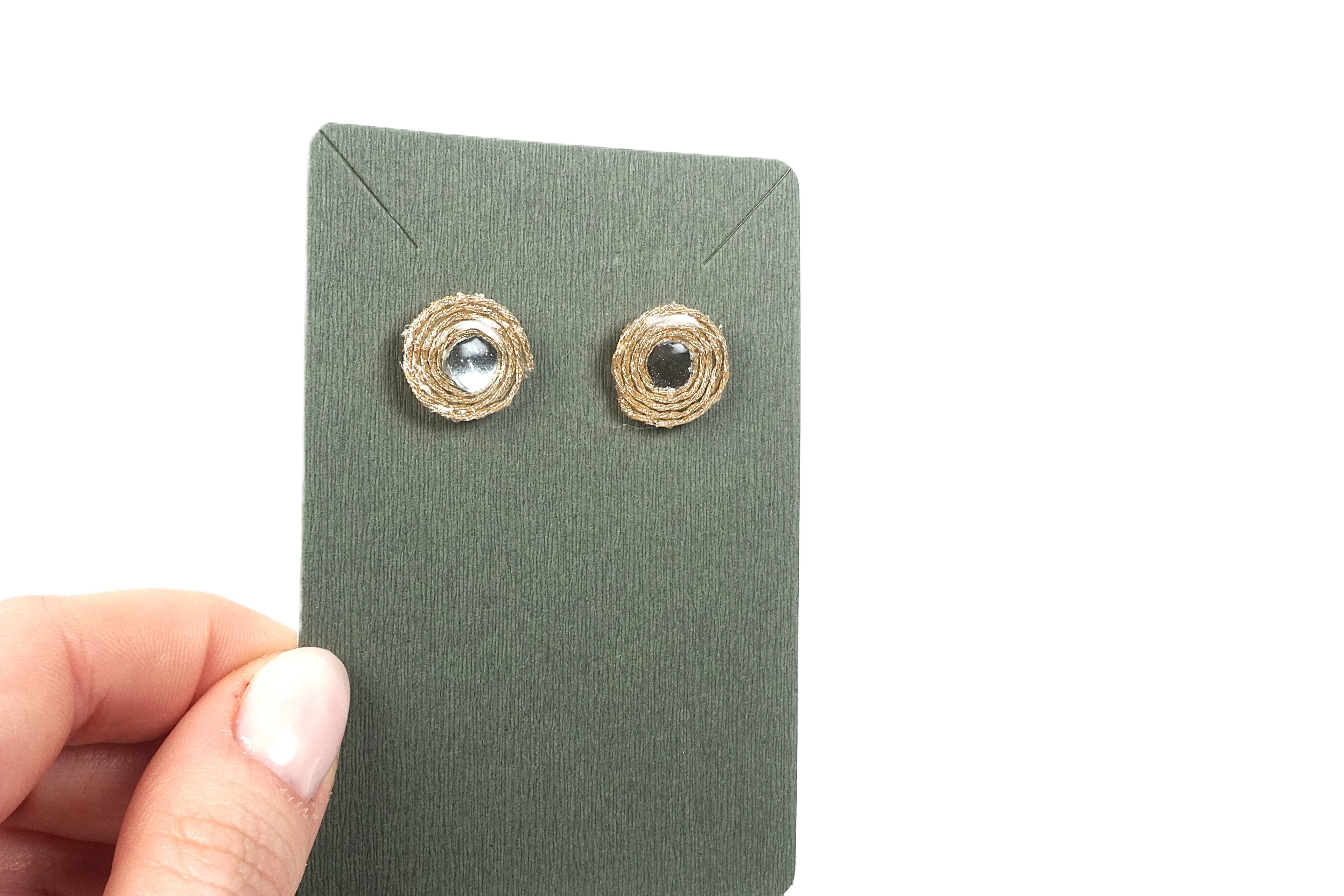 Orecchini DELHI - tondo mini oro