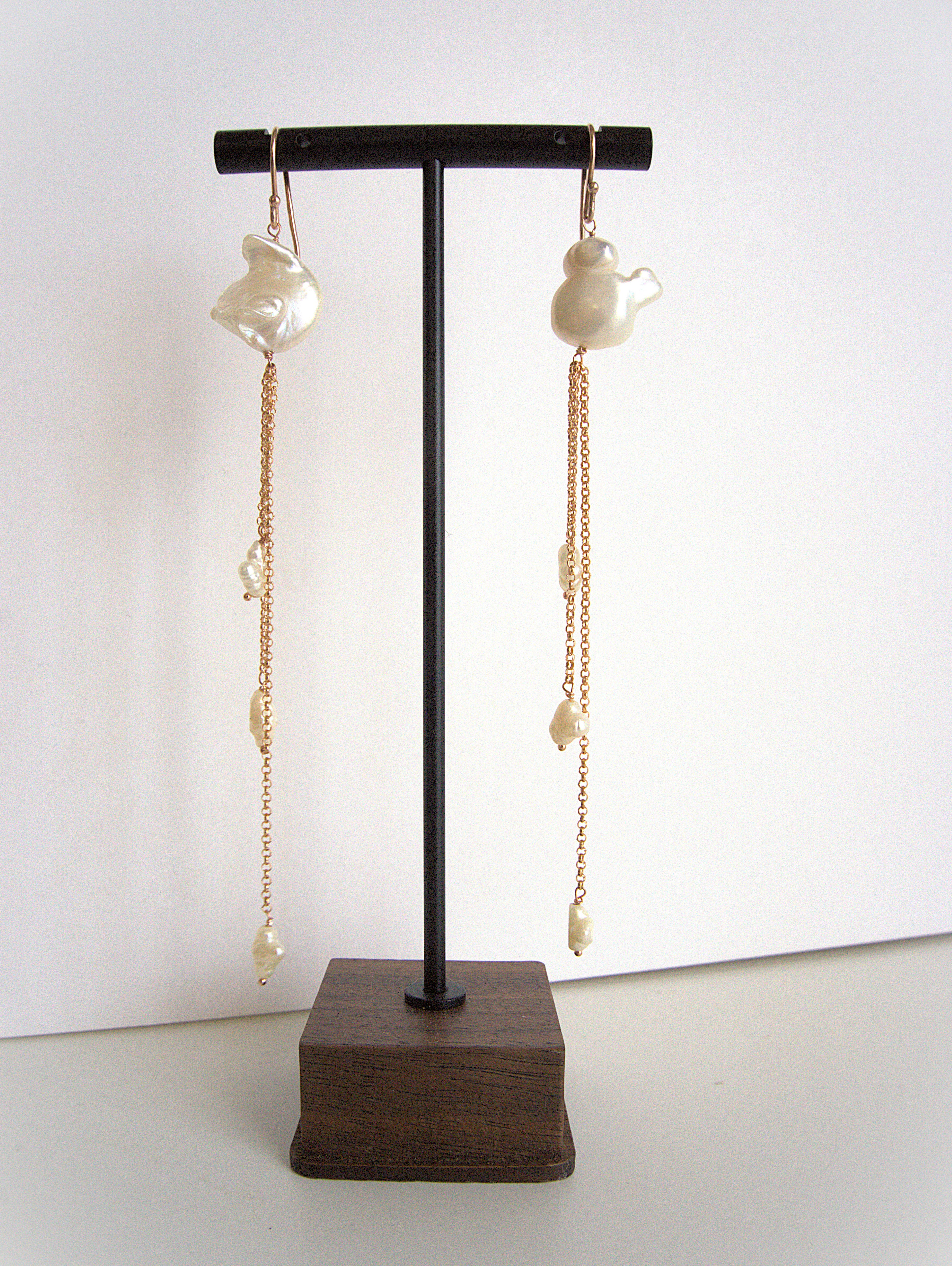 Orecchini Cascata di perle