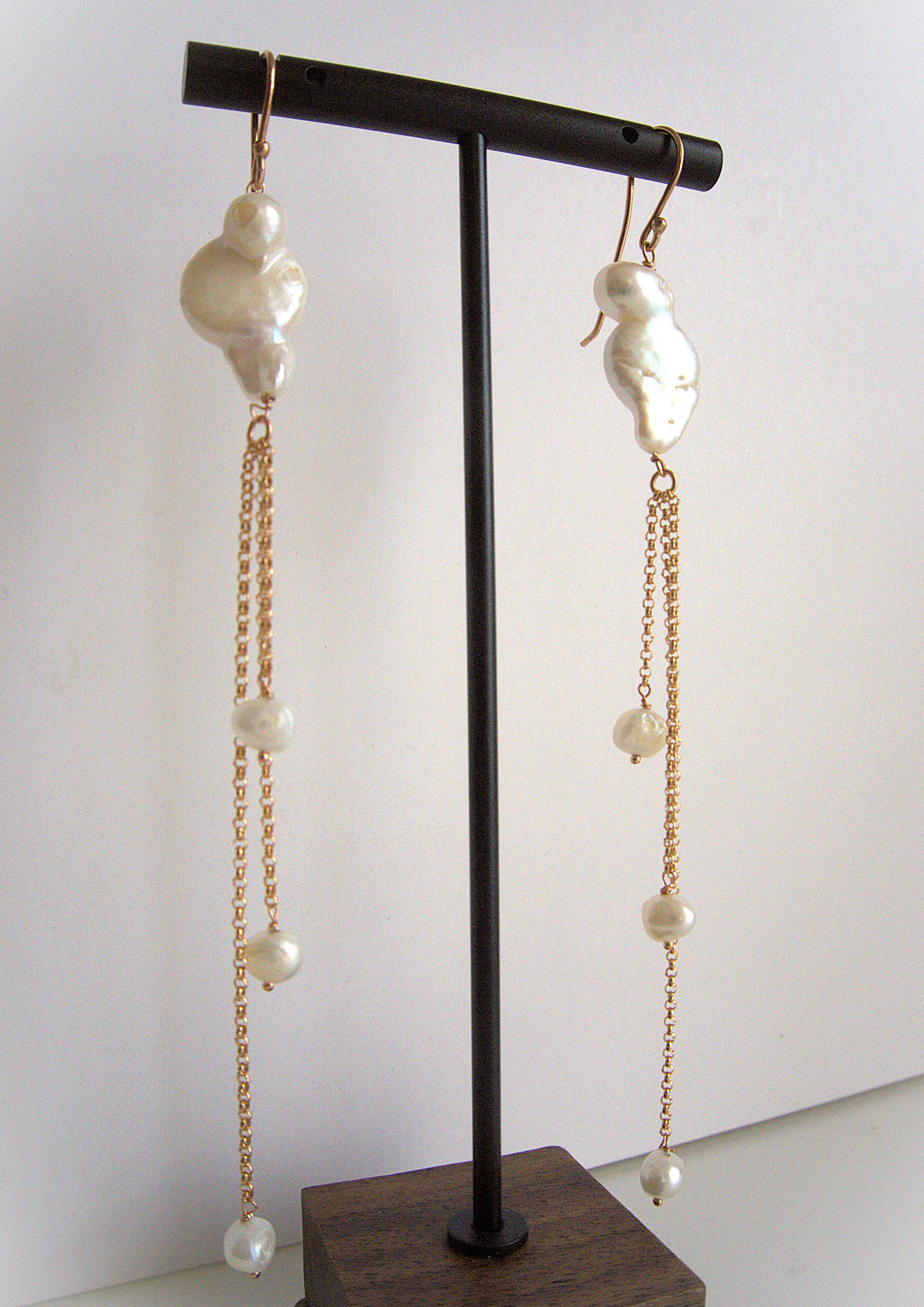 Orecchini Cascata di perle