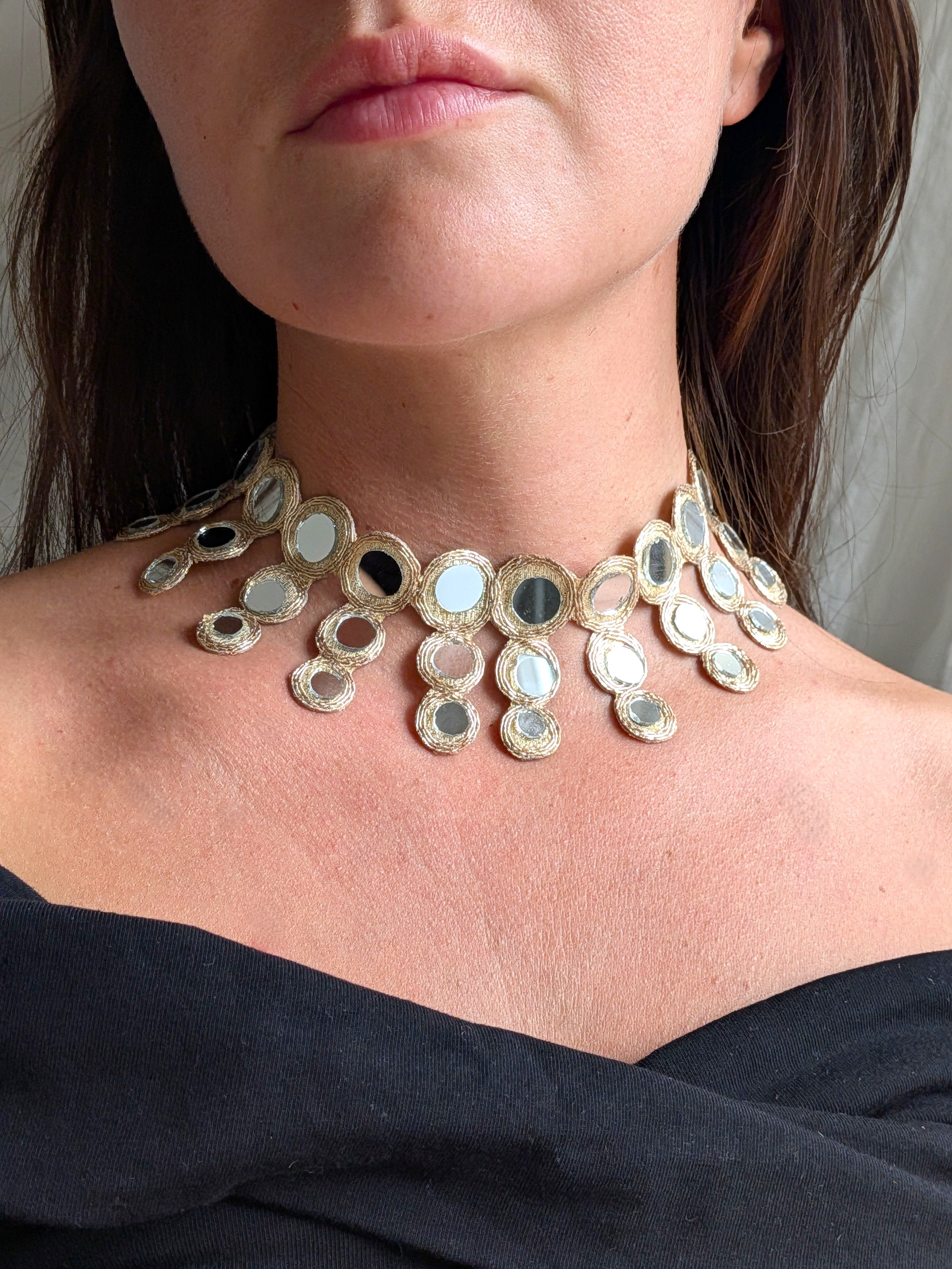 Collana Sole - oro rosa