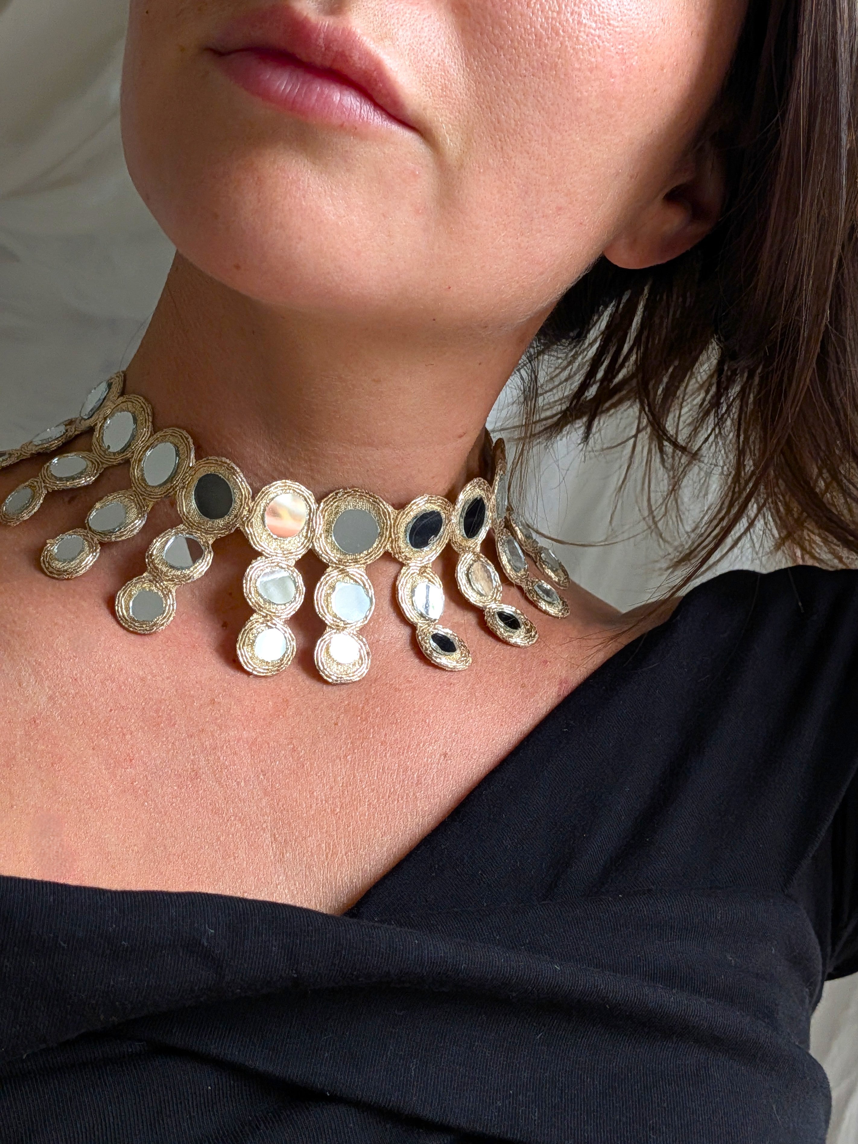 Collana Sole - oro rosa