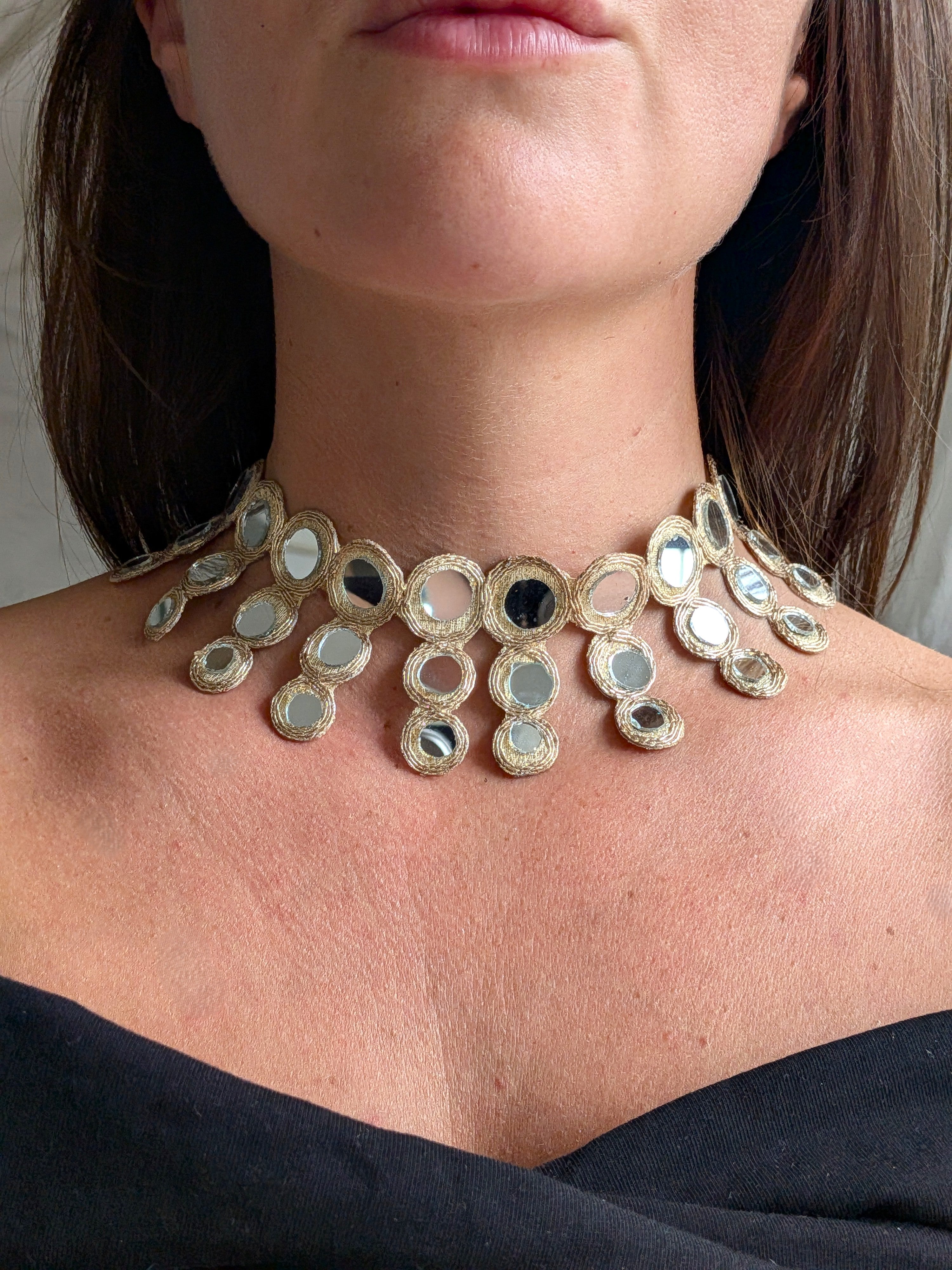 Collana Sole - oro rosa
