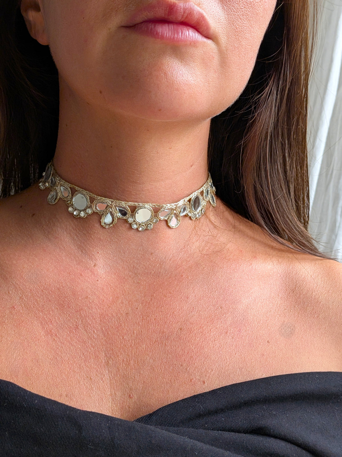 Collana Fiori di Campo - oro chiaro