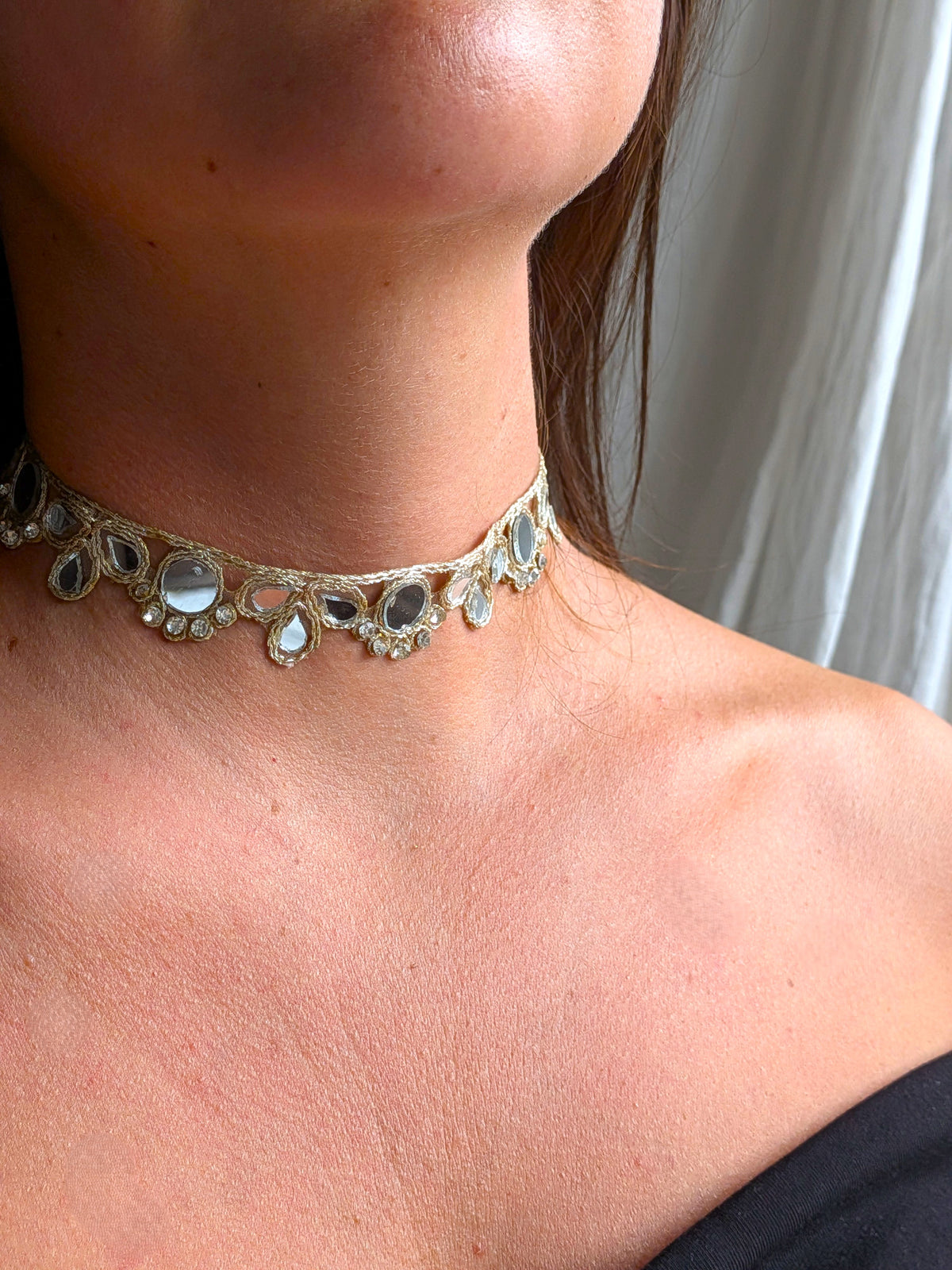 Collana Fiori di Campo - oro chiaro