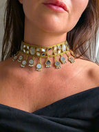Collana Ciondolini Tondi Pendenti - Oro