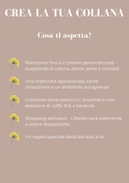 WORKSHOP: crea la tua collana 20/09