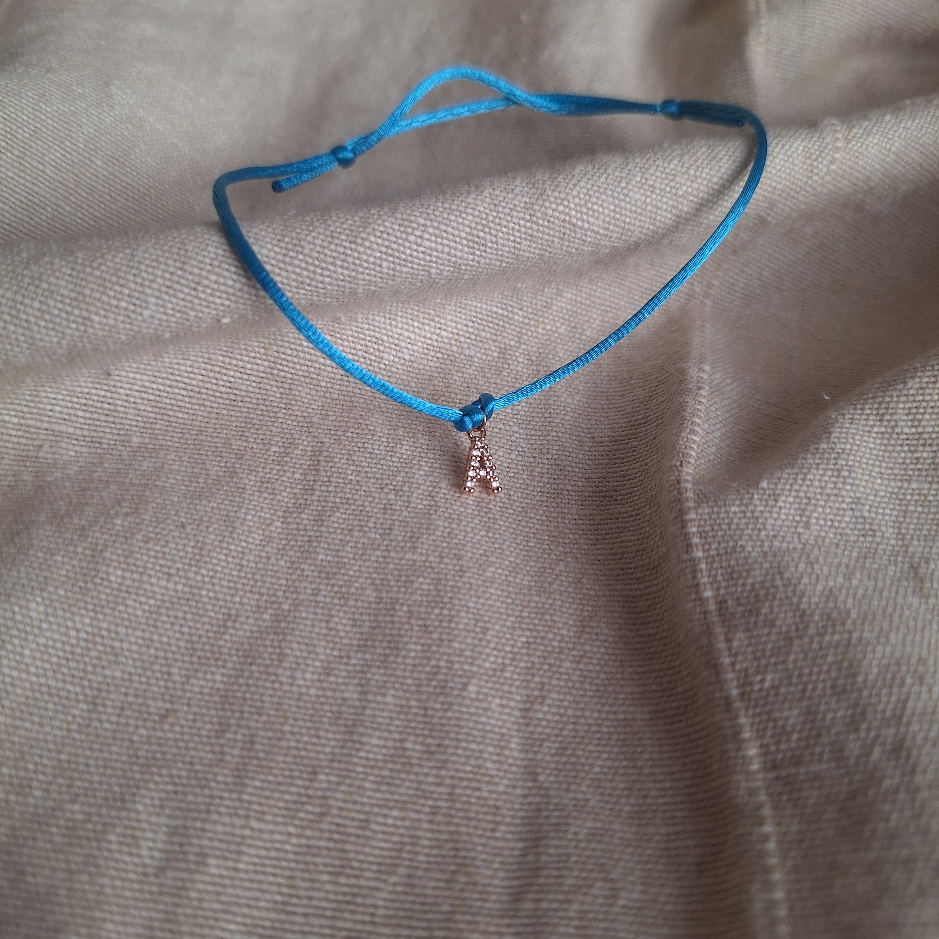 Bracciale letterina - A