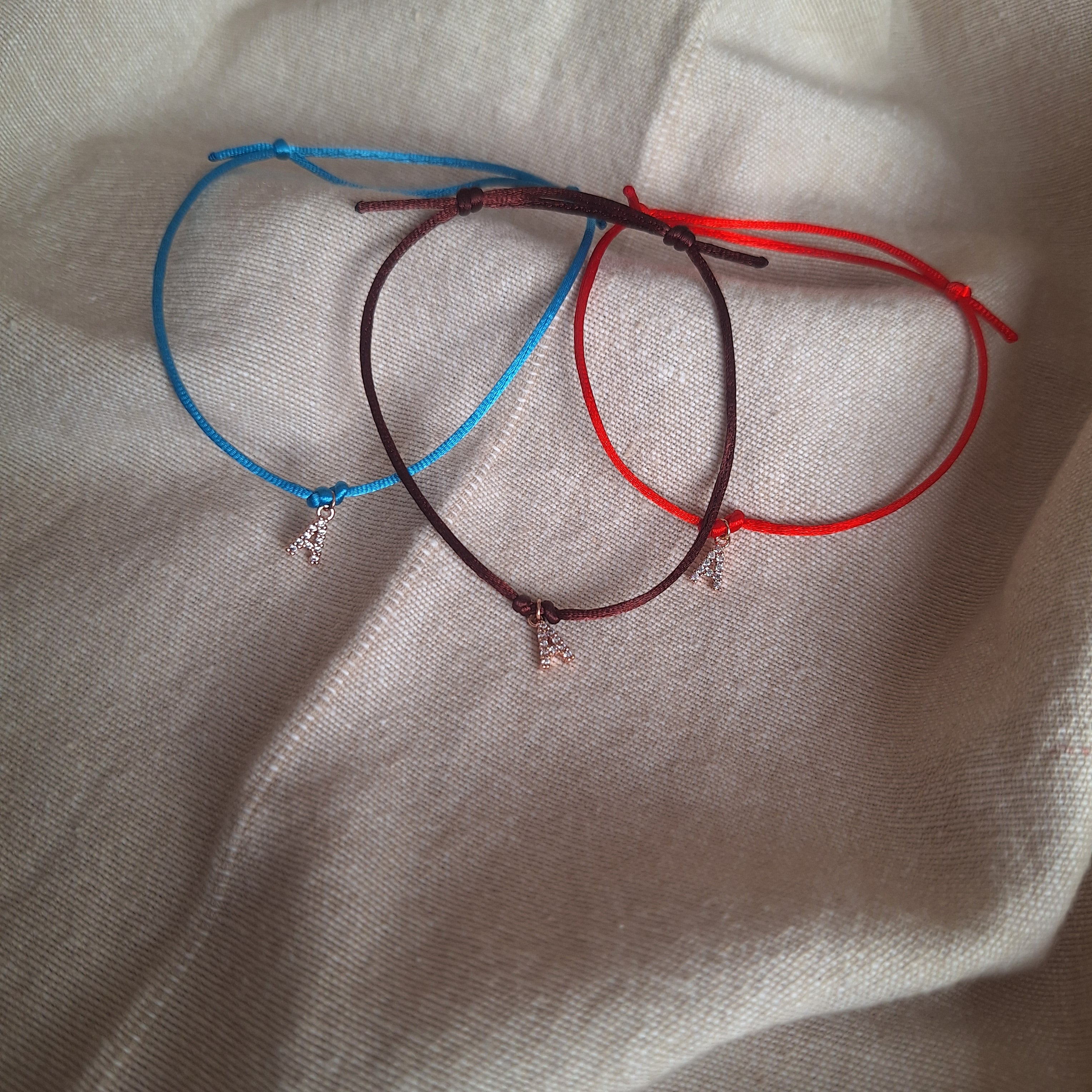 Bracciale letterina - A