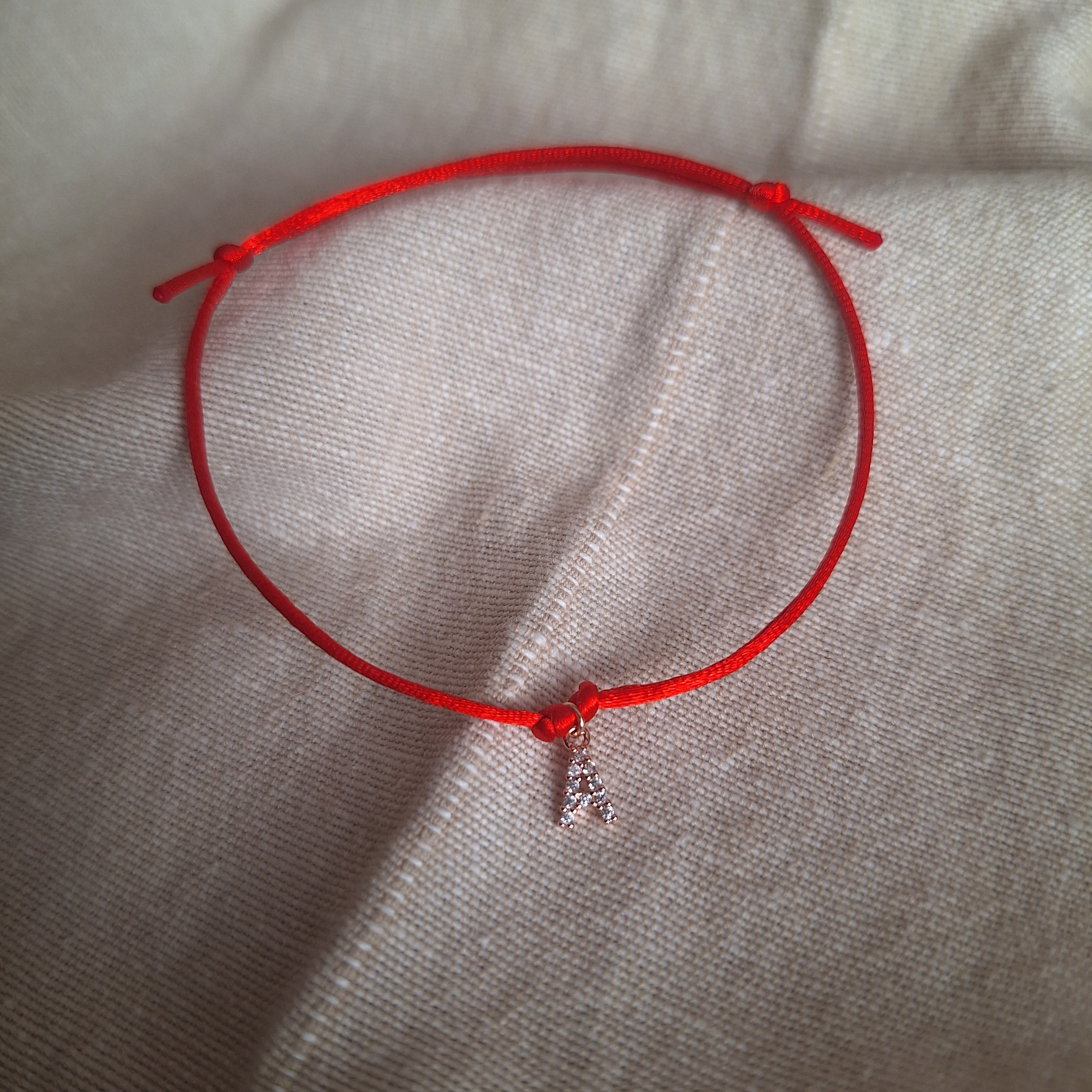 Bracciale letterina - A