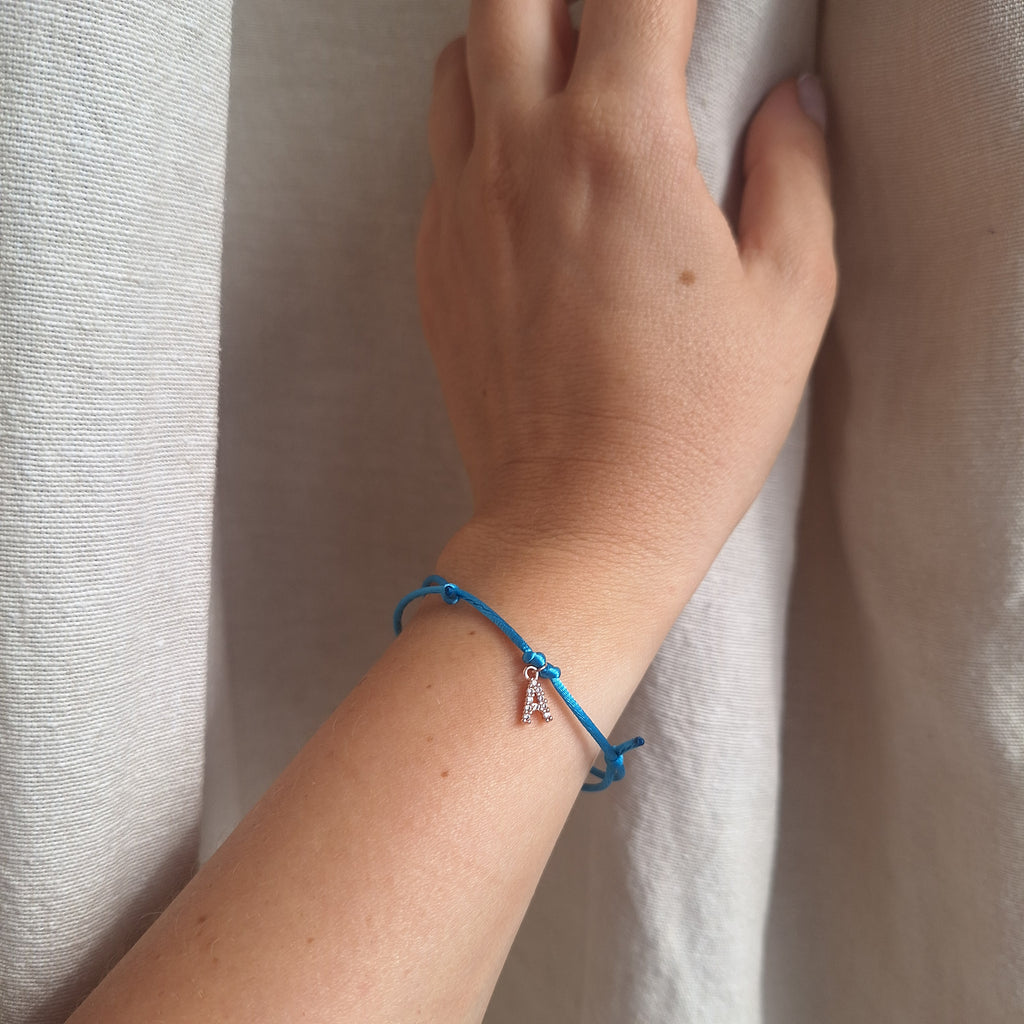 Bracciale letterina - A