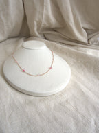 Collana Alternata - agata fucsia