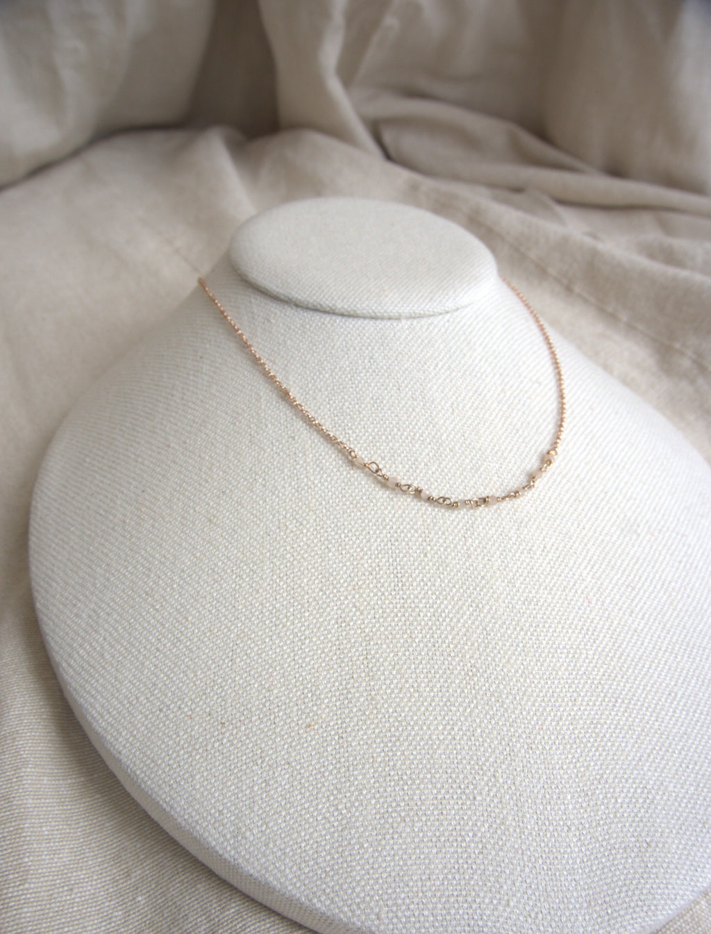 Collana Semi Rosario classico - agata grigia