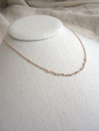 Collana Semi Rosario classico - agata grigia