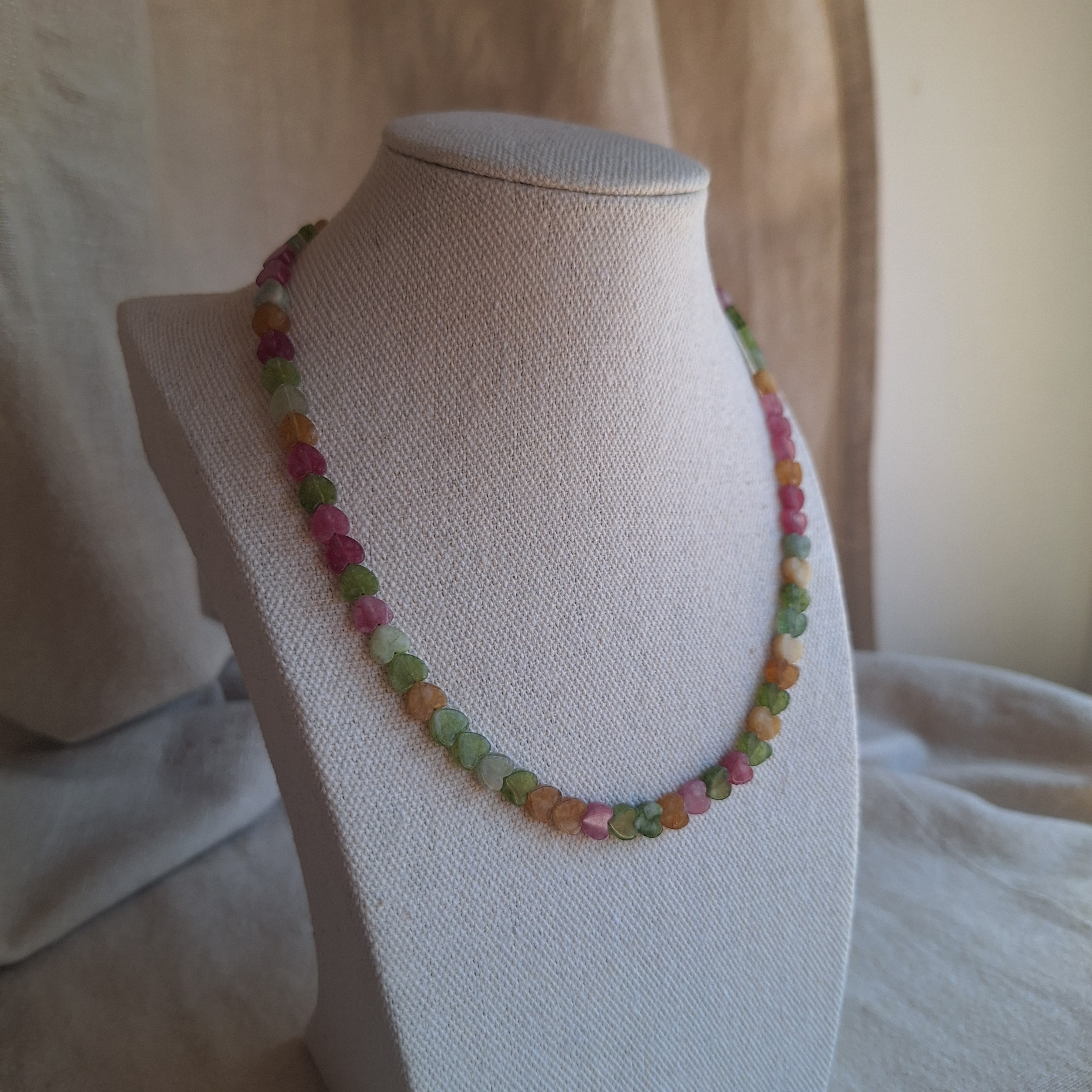 Girocollo Cuoricini - Agata Multicolor