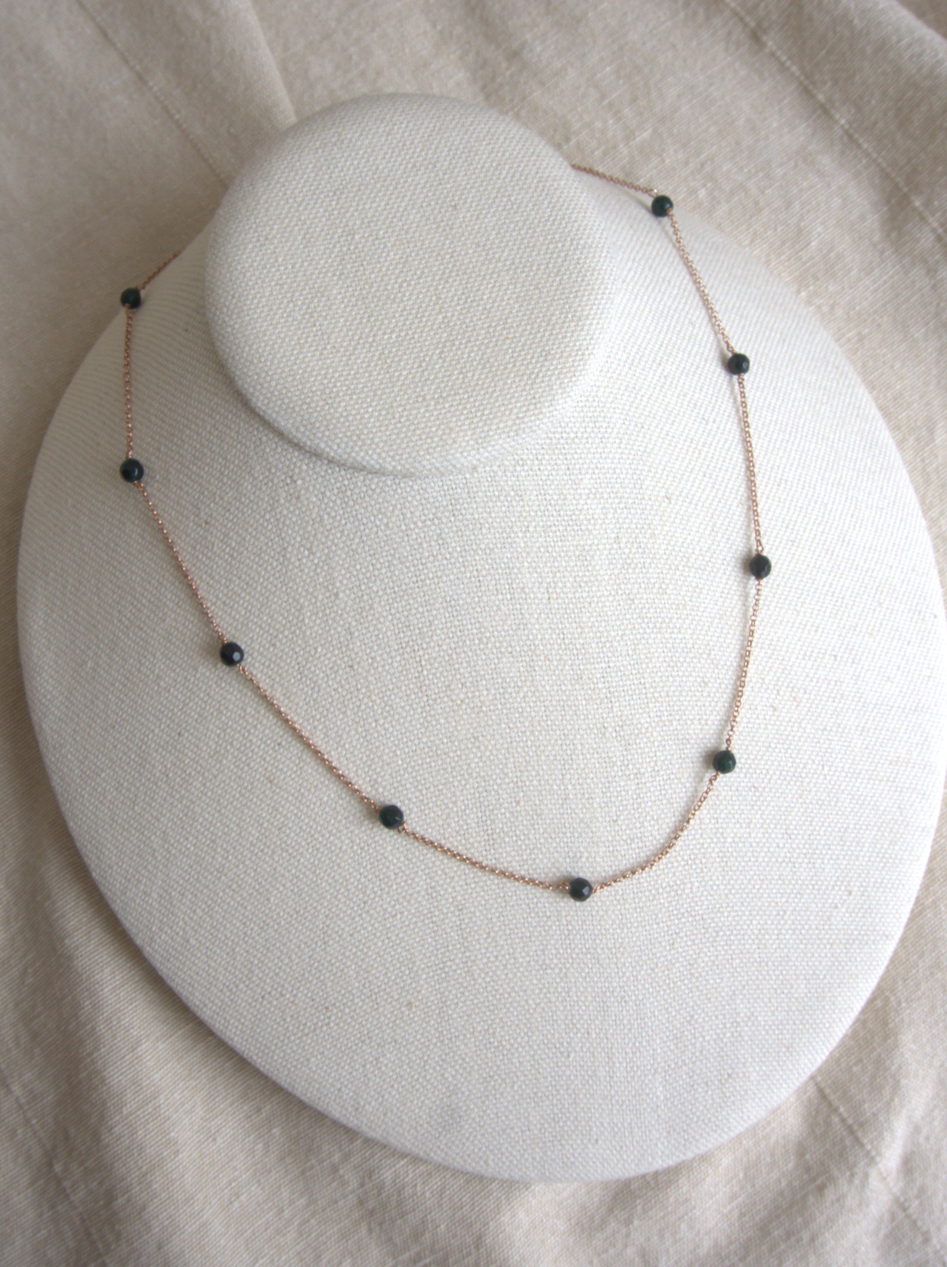 Collana Alternata - agata verde