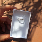 Anello con Zirconi Trasparenti