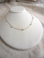 Collana Alternata - avventurina rondelle