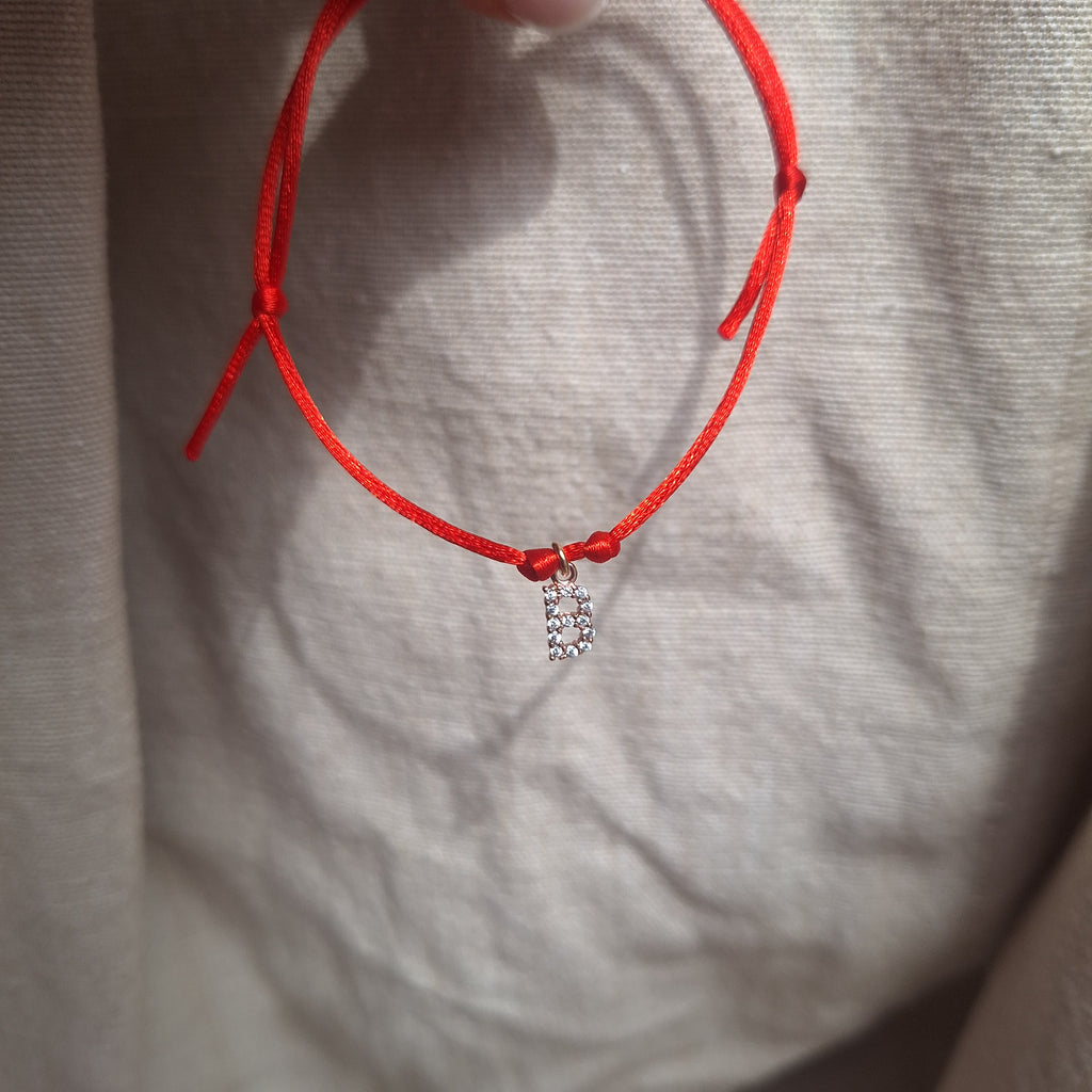 Bracciale letterina - B