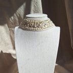 Collana Choker Bianco