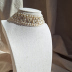 Collana Choker Bianco