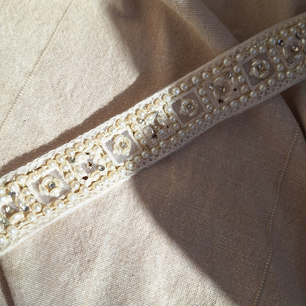 Collana Choker Bianco