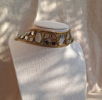 Collana Fiore Geometrico - Oro