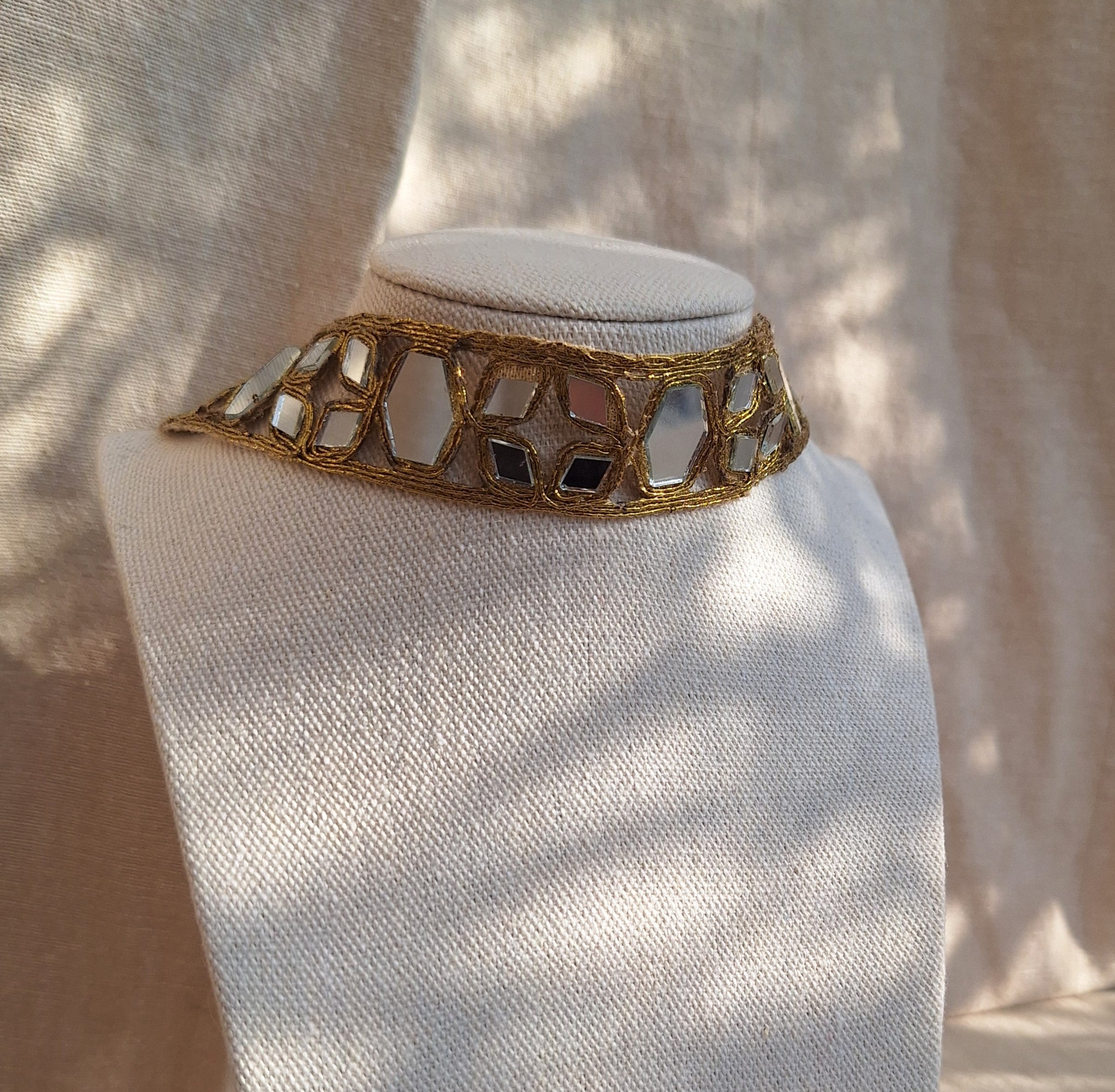 Collana Fiore Geometrico - Oro