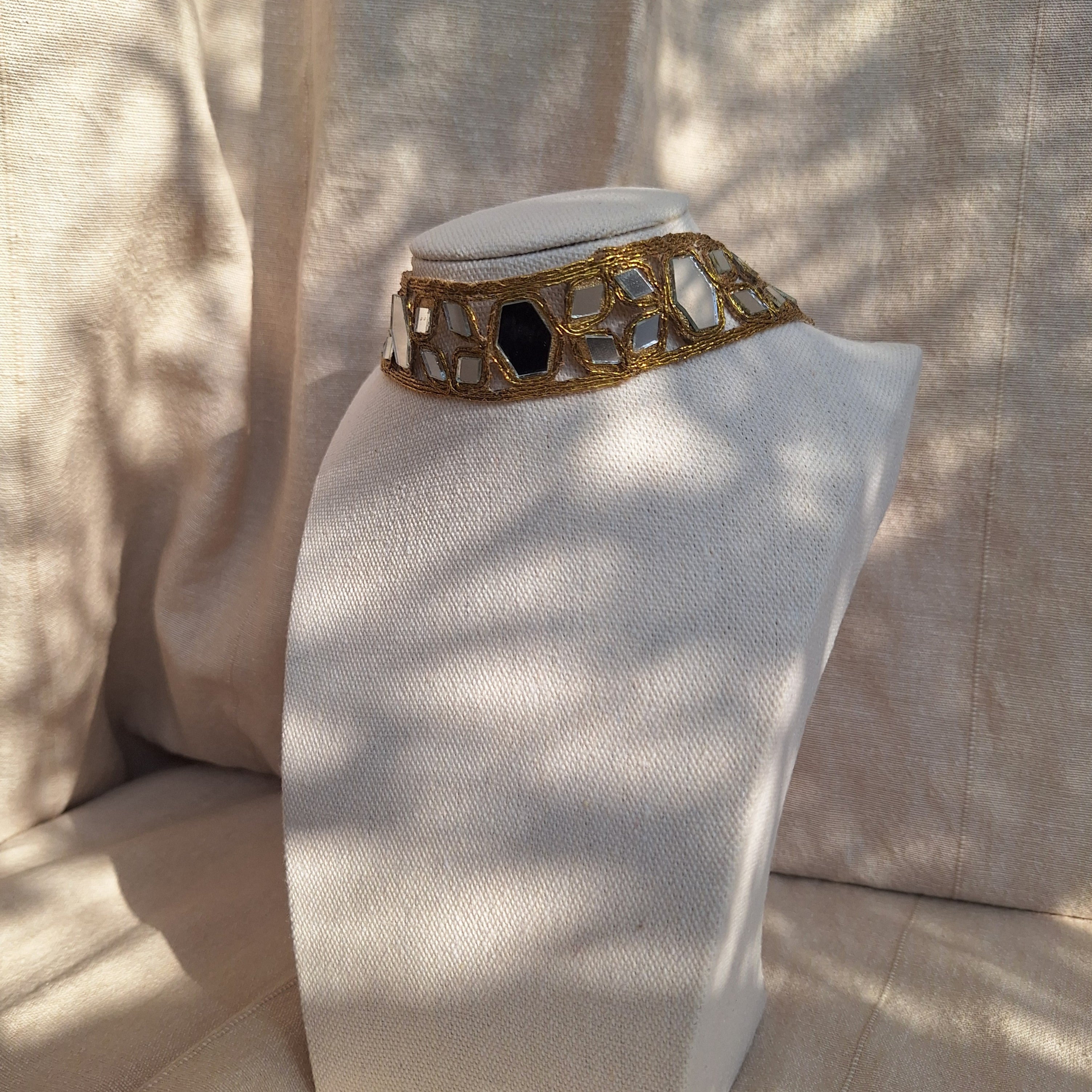 Collana Fiore Geometrico - Oro