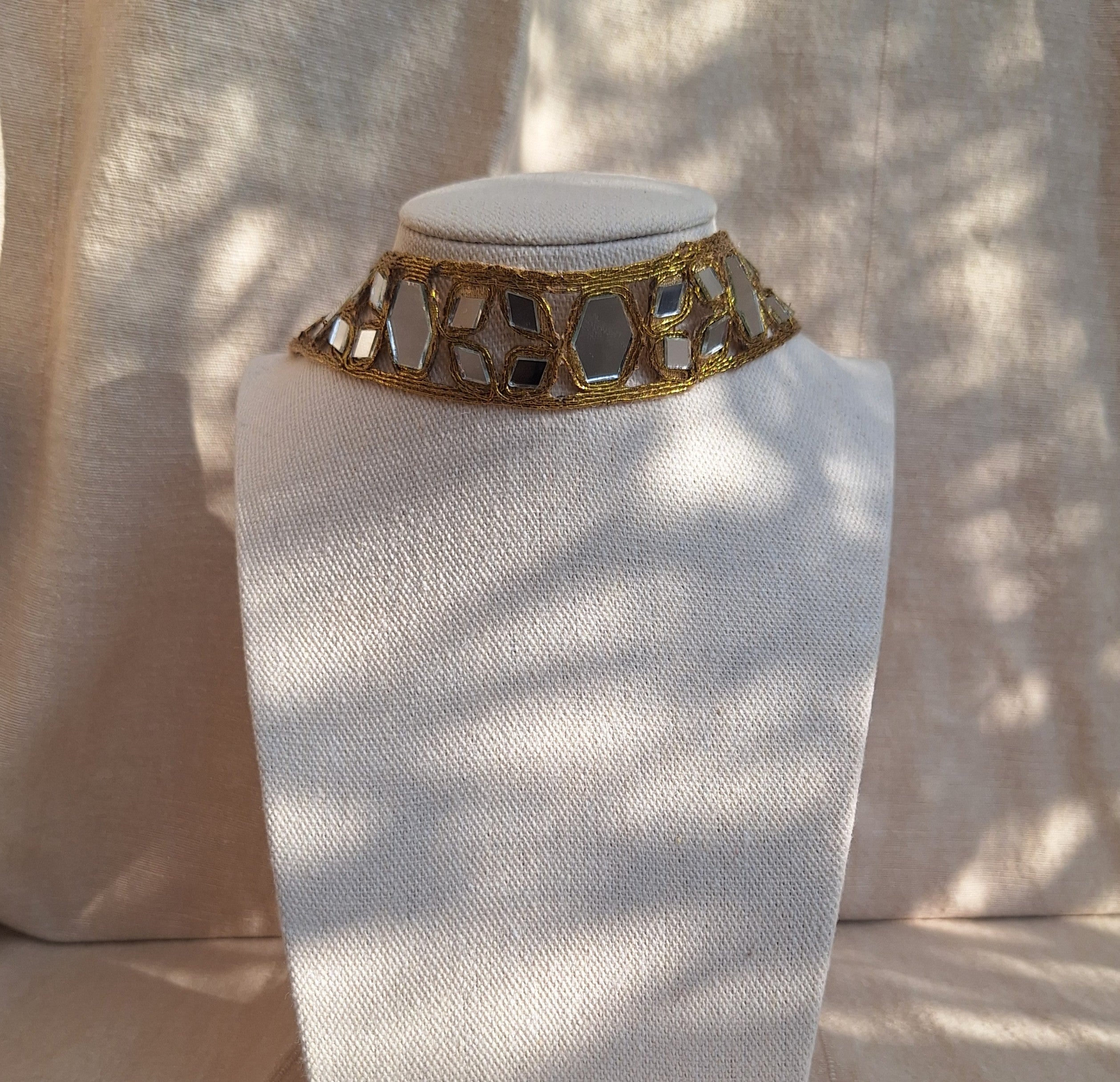 Collana Fiore Geometrico - Oro