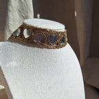 Collana Choker Cuori - Oro