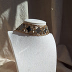 Collana Choker Fiori - Oro