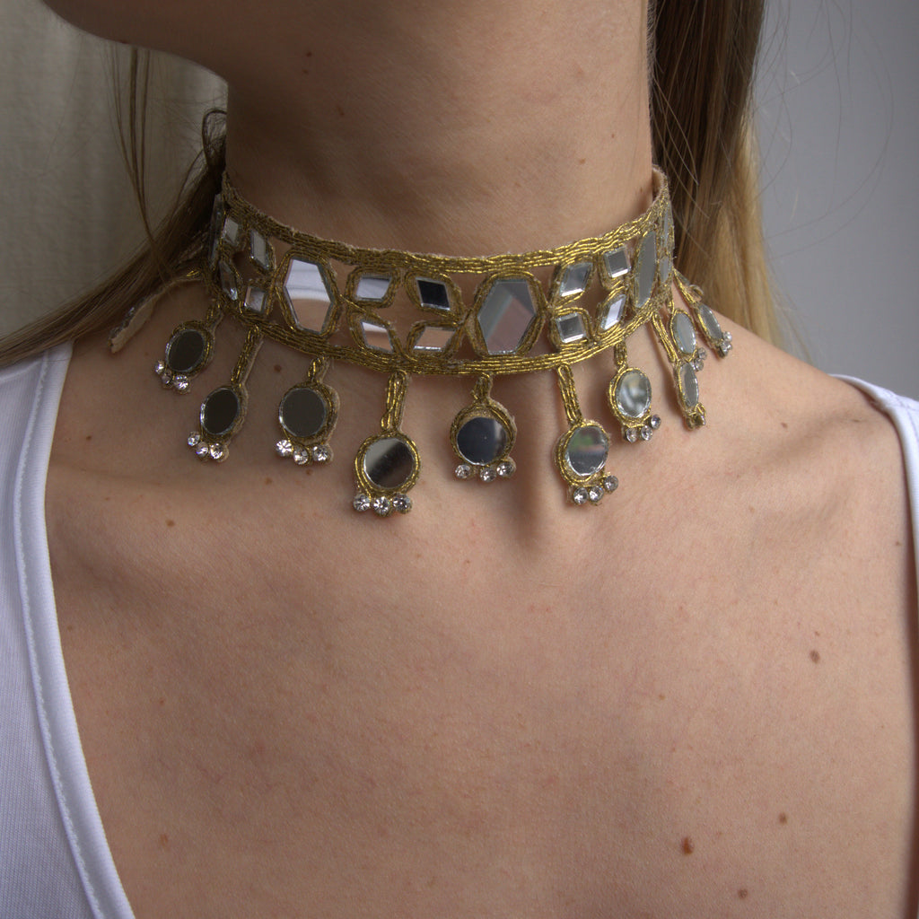 Collana Ciondolini Tondi Pendenti - Oro