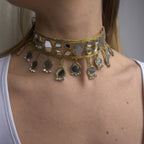 Collana Ciondolini Tondi Pendenti - Oro