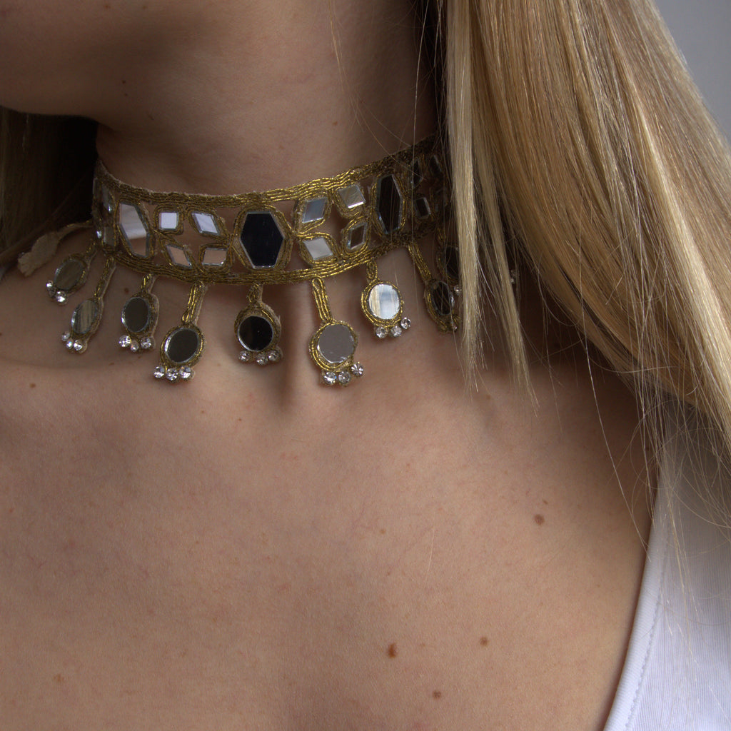 Collana Ciondolini Tondi Pendenti - Oro