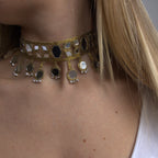 Collana Ciondolini Tondi Pendenti - Oro