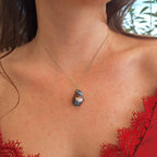 Perla Nera - argento bianco