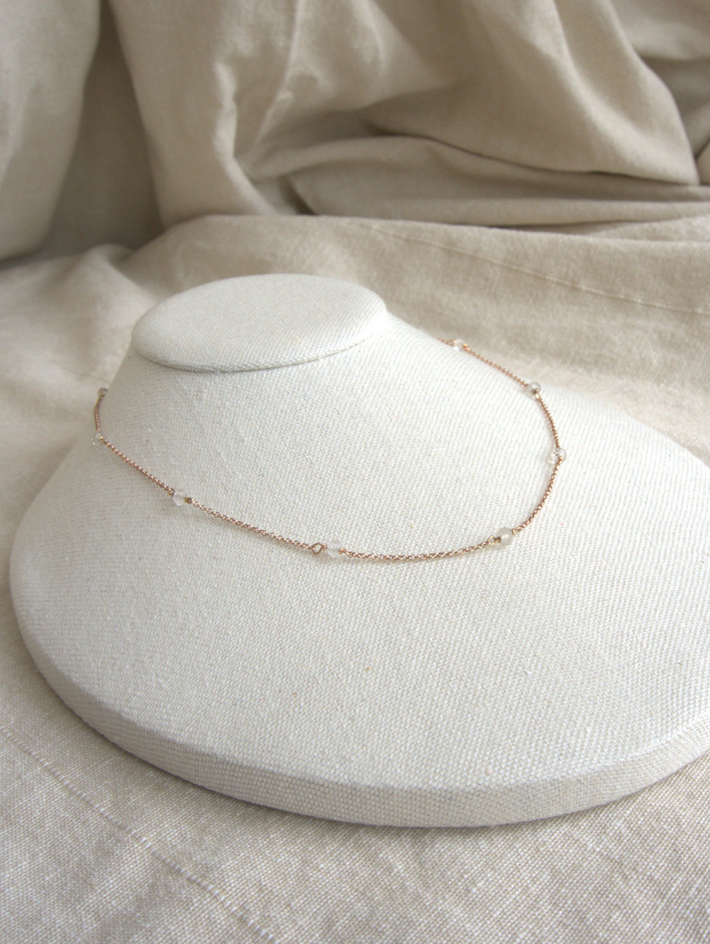 Collana Alternata - cristallo di rocca