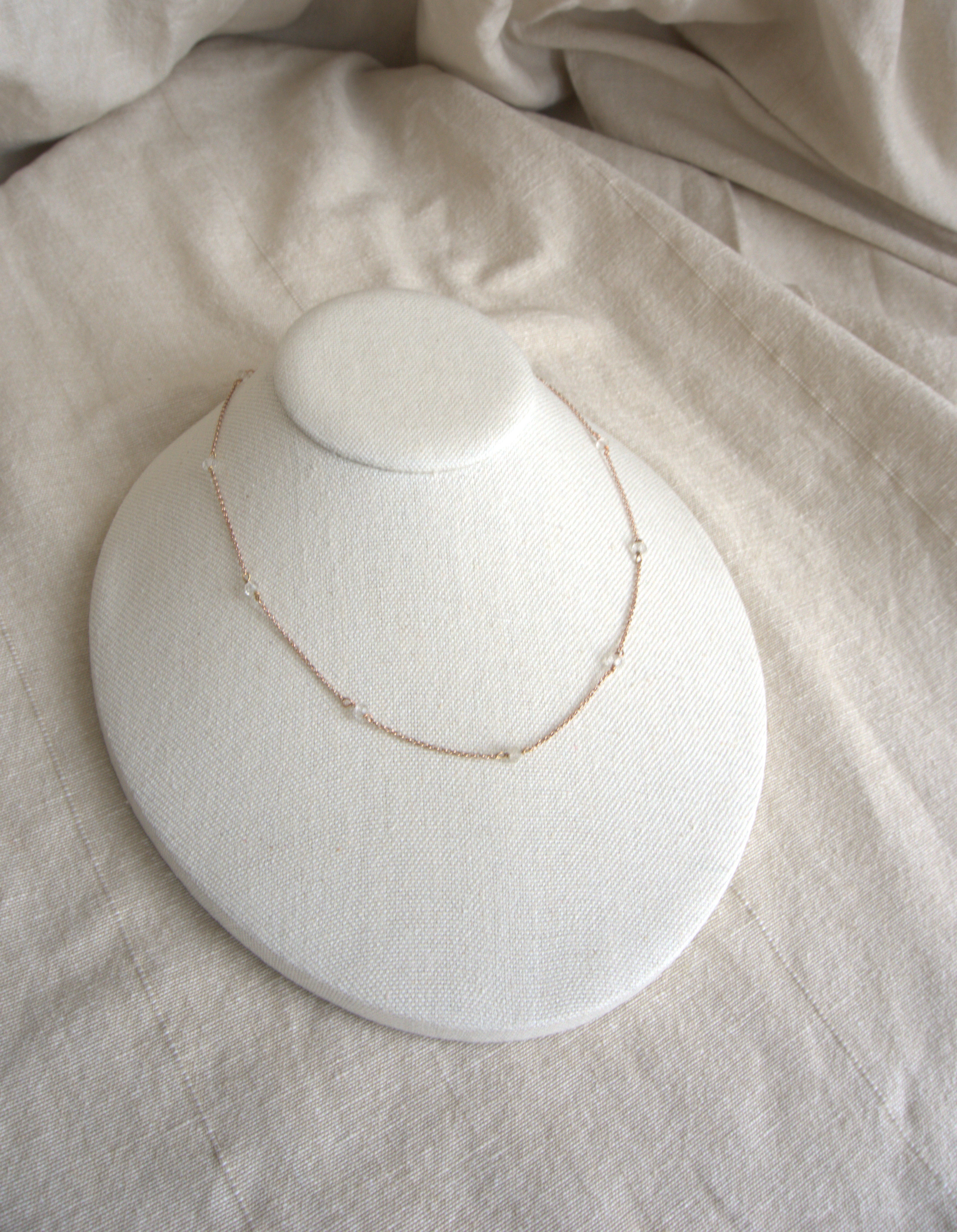 Collana Alternata - cristallo di rocca