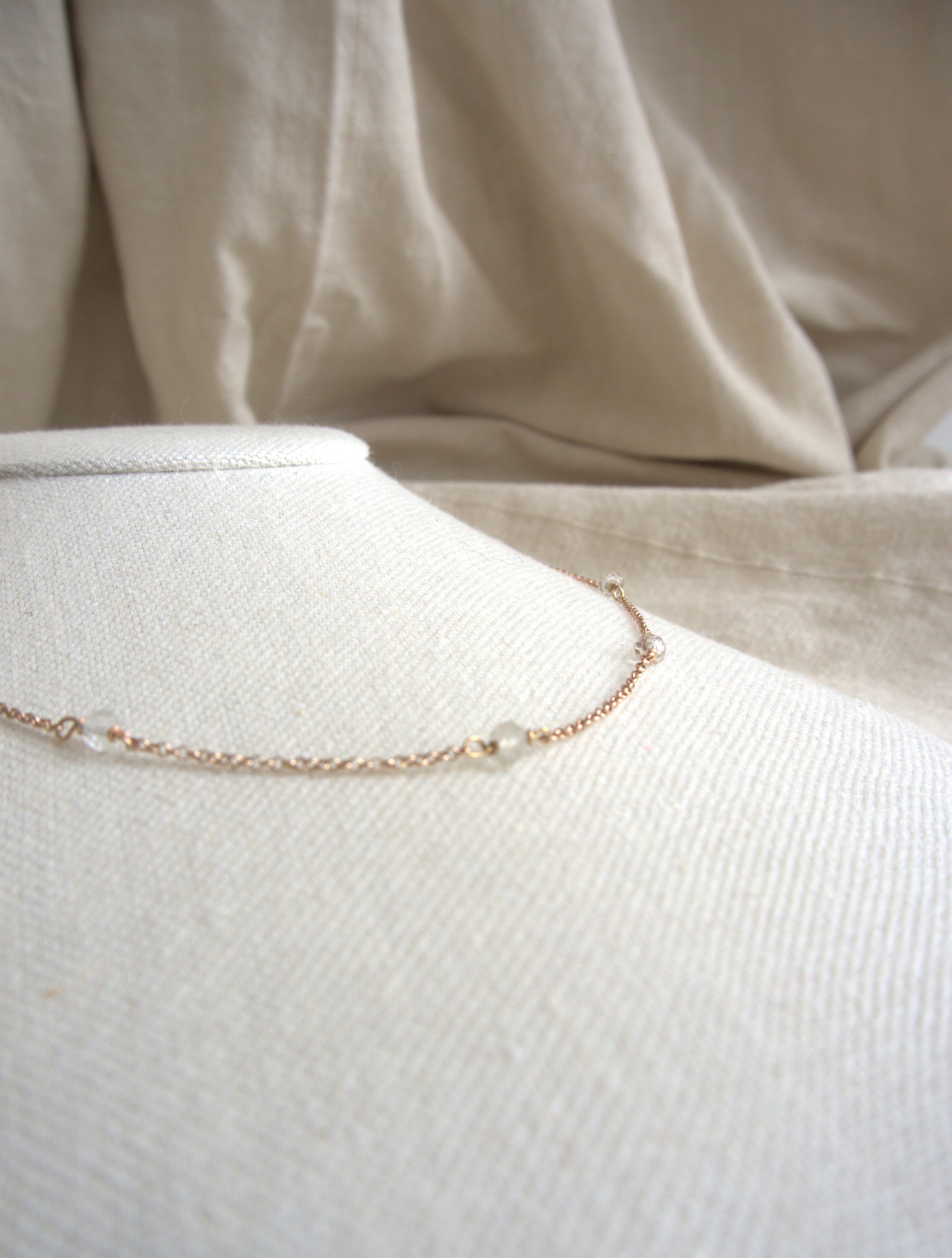 Collana Alternata - cristallo di rocca