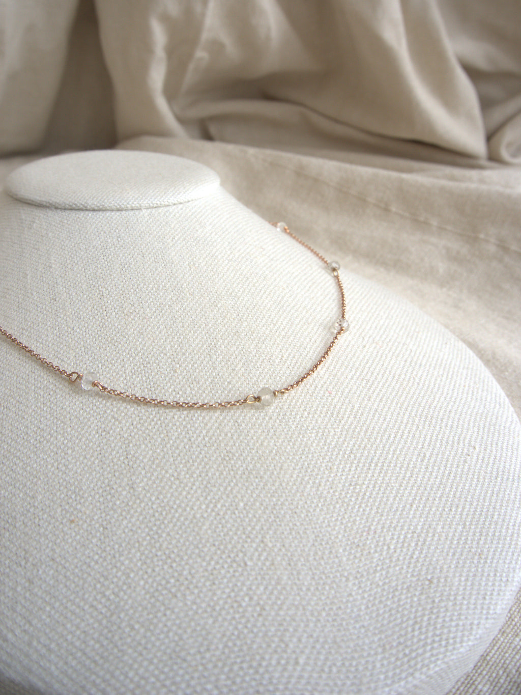 Collana Alternata - cristallo di rocca
