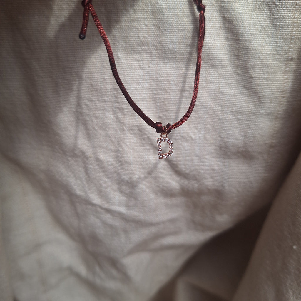Bracciale letterina - D