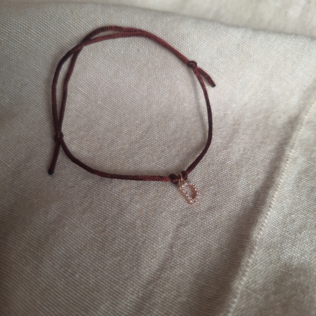 Bracciale letterina - D